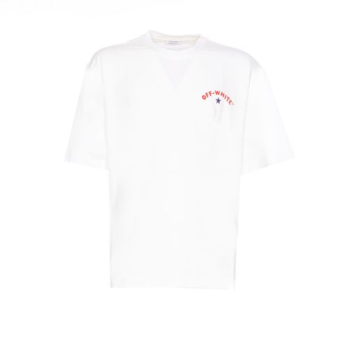 Arrow Skate White Cotton T-shirt - Off-White - Modalova