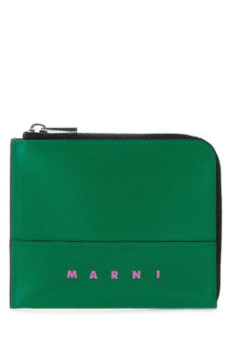 Marni Green Pvc Wallet - Marni - Modalova