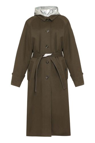 Tied-waist Mid-length Trench Coat - Paco Rabanne - Modalova