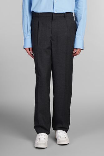 Bally Pants In Grey Wool - Bally - Modalova