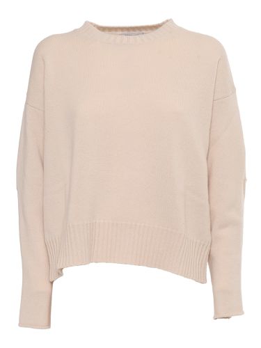 Boxing Crewneck Sweater With Buttoned Sleeves - Kangra - Modalova