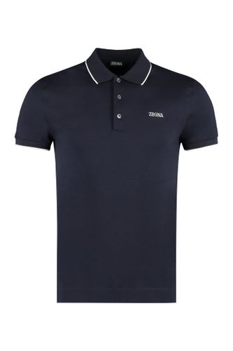 Zegna Cotton-piqué Polo Shirt - Zegna - Modalova