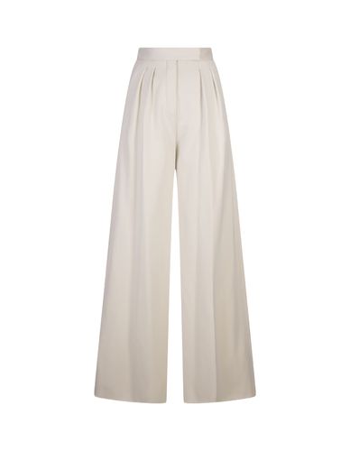 Ivory White Zinnia Trousers - Max Mara - Modalova