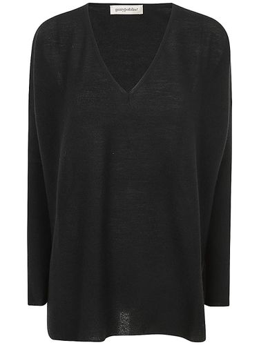 Knit V Neck Sweater - Gentry Portofino - Modalova