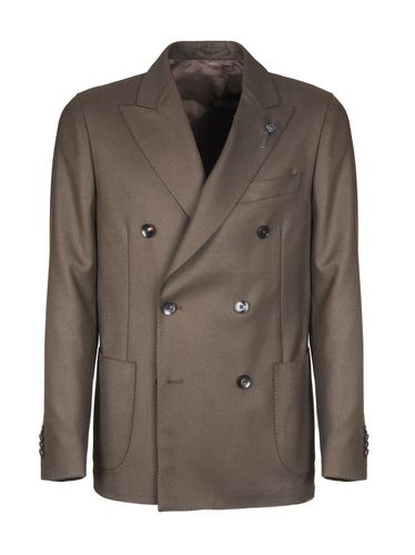 Double-breasted Tailored Blazer - Lardini - Modalova