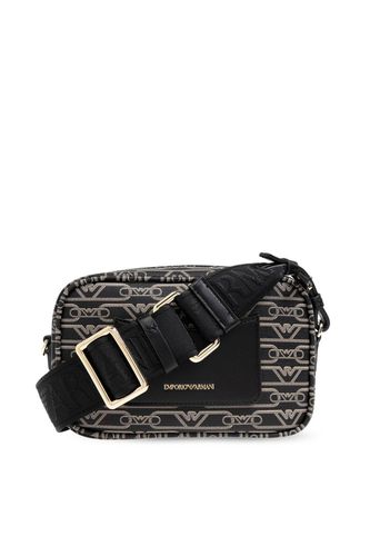 Shoulder Bag With Monogram - Emporio Armani - Modalova