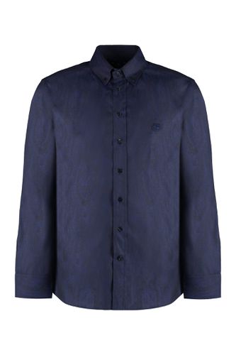 Button-down Collar Cotton Shirt - Etro - Modalova