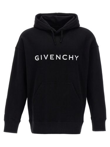 Givenchy Logo Print Hoodie - Givenchy - Modalova