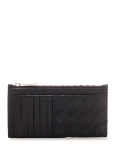 Intrecciato 15 Long Zipped Card Case - Bottega Veneta - Modalova