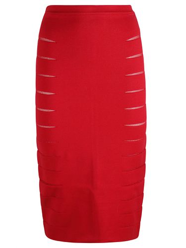 Genny Back Zip Skirt - Genny - Modalova