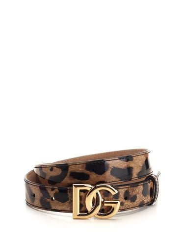 Dolce & Gabbana Calfskin Belt - Dolce & Gabbana - Modalova