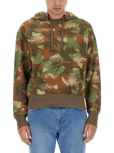 Moschino Camouflage Sweatshirt - Moschino - Modalova