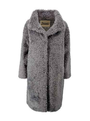 Herno Faux-fur Coat - Herno - Modalova