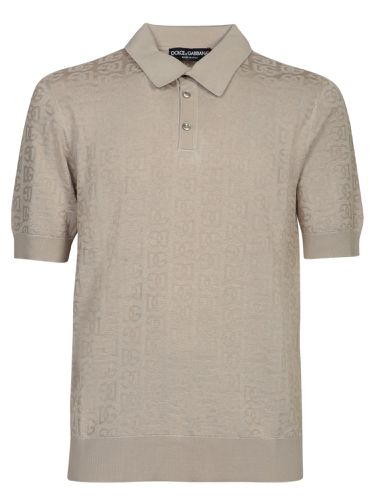 Dolce & Gabbana Silk Polo Shirt - Dolce & Gabbana - Modalova