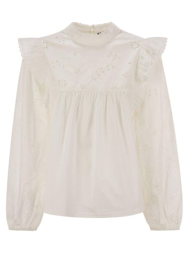 Embroidered Ruffled Blouse - Weekend Max Mara - Modalova