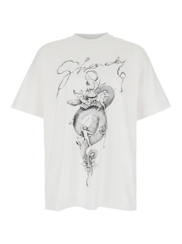 And Grey Cotton T-shirt - Givenchy - Modalova