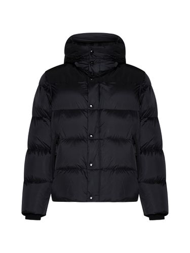 Burberry Logo Patch Hooded Coat - Burberry - Modalova