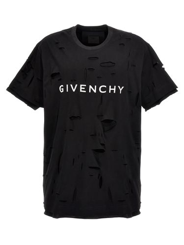 Givenchy Destroyed Effect T-shirt - Givenchy - Modalova