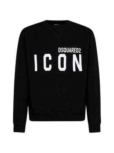 Logo Printed Crewneck Sweatshirt - Dsquared2 - Modalova