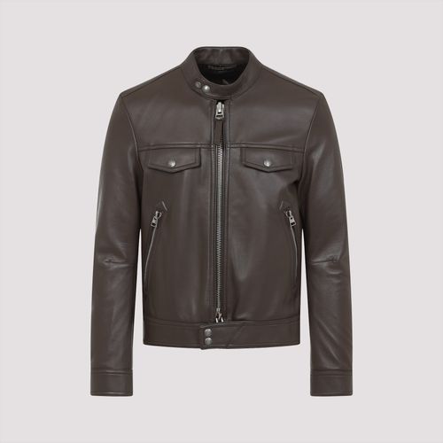 Tom Ford Leather Jacket - Tom Ford - Modalova