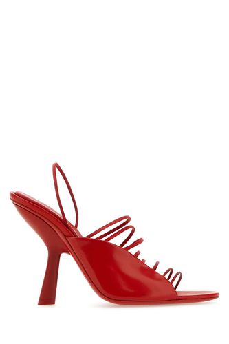 Red Leather Altaire Sandals - Ferragamo - Modalova