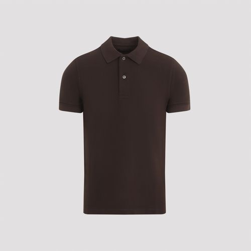 Tom Ford Tennis Piquet Polo Shirt - Tom Ford - Modalova