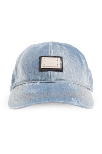 Logo Plaque Baseball Cap - Dolce & Gabbana - Modalova