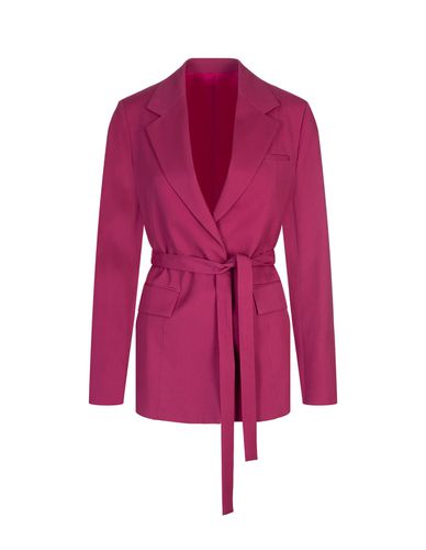 Lanvin Fuchsia Belted Jacket - Lanvin - Modalova