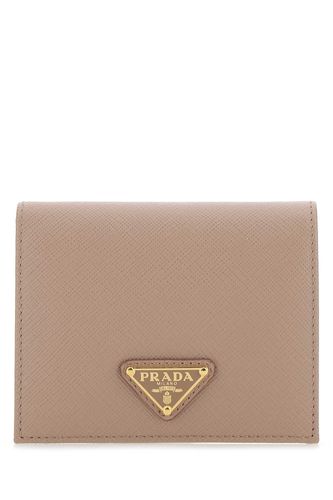 Prada Antiqued Pink Leather Wallet - Prada - Modalova