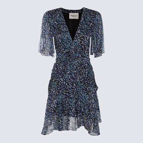 Blue Viscose Mini Dress - Marant Étoile - Modalova