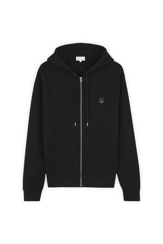 Bold Fox Head Patch Comfort Zipped Hoodie - Maison Kitsuné - Modalova