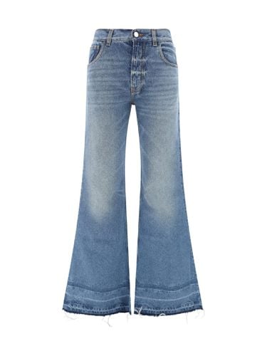 Chloé Frayed Edge Flared Jeans - Chloé - Modalova