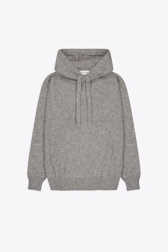 Soft Cashmere Hoodie Grey cashmere hooded sweater - Laneus - Modalova