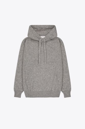 Soft Cashmere Hoodie Grey cashmere hooded sweater - Laneus - Modalova