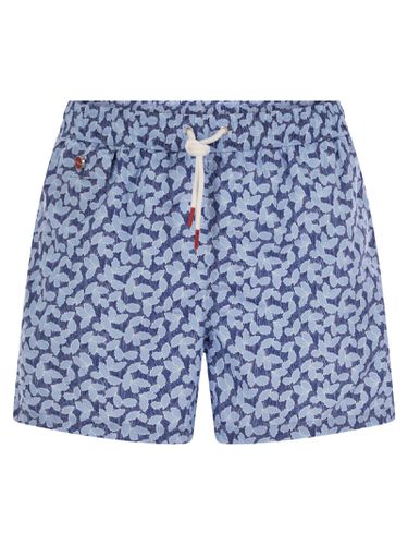 Kiton Patterned Beach Boxers - Kiton - Modalova