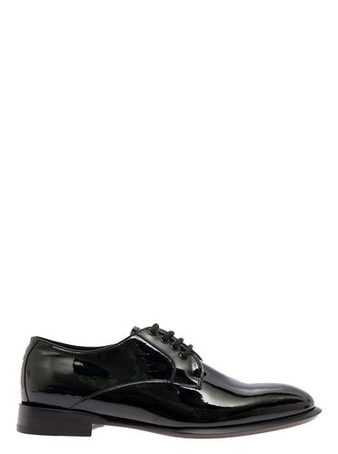 Oxford Shoes In Patent Leather Man - Alexander McQueen - Modalova