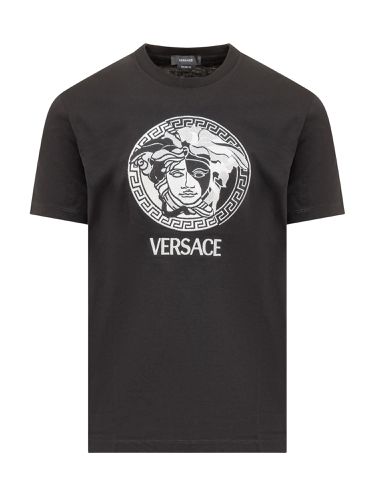 Versace Medusa Logo T-shirt - Versace - Modalova