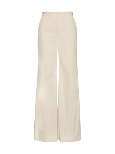 High Waist Regular Fit Trousers - Max Mara - Modalova