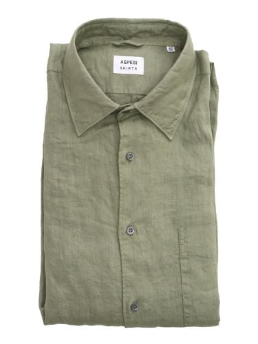 Aspesi Military Green Shirt - Aspesi - Modalova