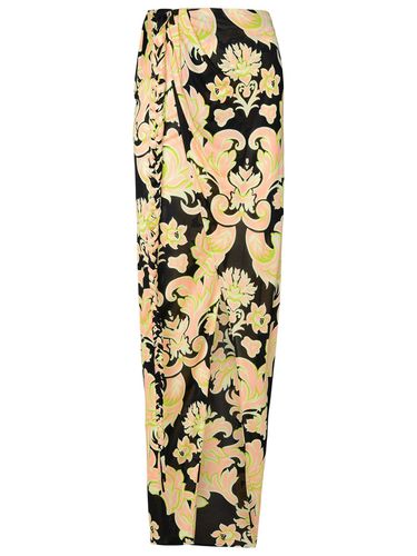Printed Jersey Sarong Skirt - Etro - Modalova