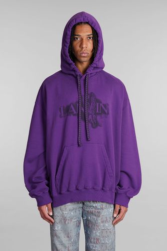 Lanvin Logo Print Hoodie - Lanvin - Modalova