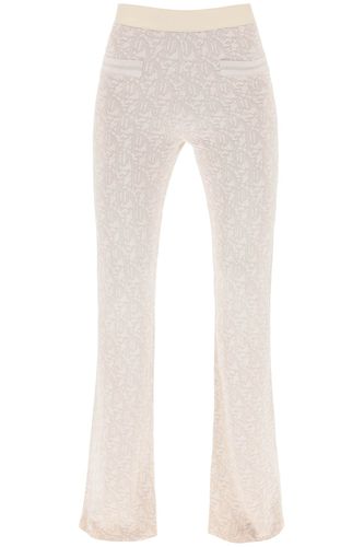 Monogram Jord Knit Trousers - Palm Angels - Modalova