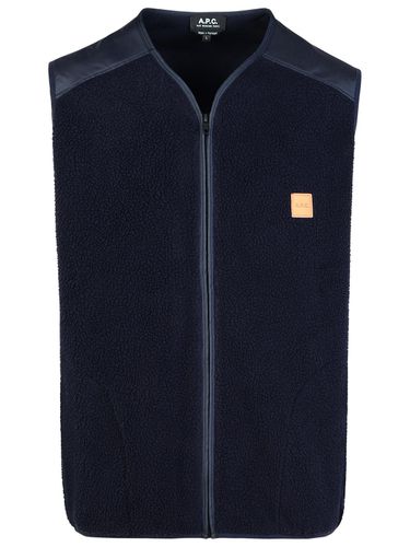 A. P.C. nate Navy Polyester Vest - A.P.C. - Modalova