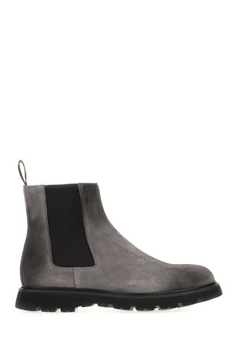 Doucal's Grey Suede Ankle Boots - Doucal's - Modalova