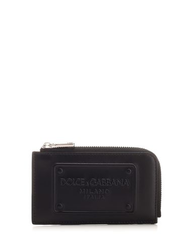 Dolce & Gabbana Zipped Card Holder - Dolce & Gabbana - Modalova