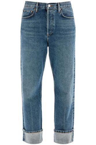 Ca Straight Low-waist Jeans By Fran - AGOLDE - Modalova