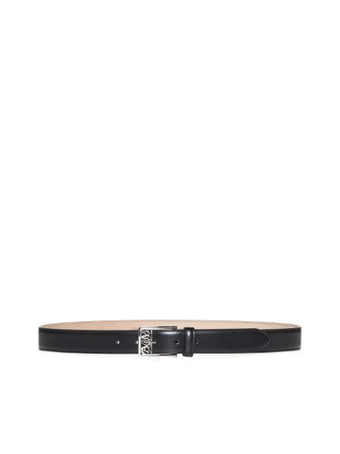 Alexander McQueen Seal Buckle Belt - Alexander McQueen - Modalova