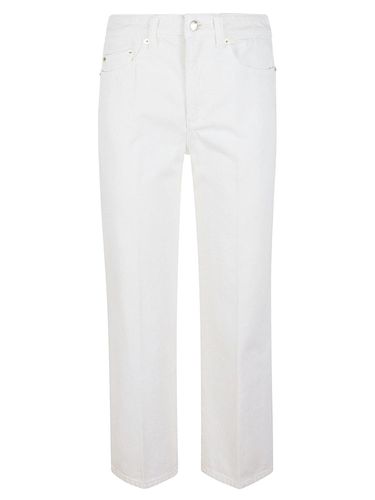 Logo Detailed Straight Leg Jeans - Michael Kors - Modalova