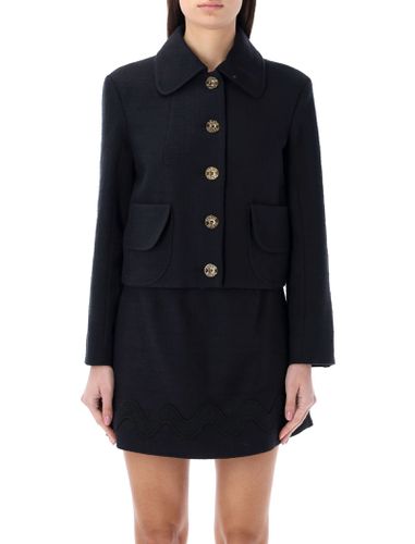 Patou Black Cotton Blend Jacket - Patou - Modalova