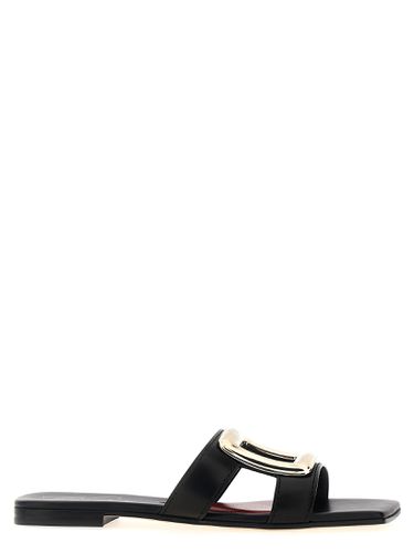 New Metal Buckle Mule Sandals - Roger Vivier - Modalova